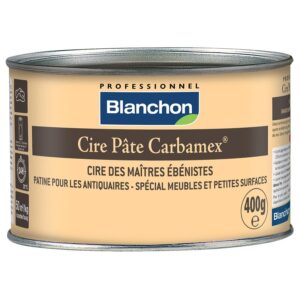 Cire pâte Carbamex finition incolore pot de 400 g - BLANCHON - 345388