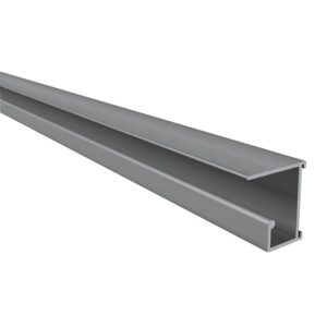 Profil de dossiers suspendus en aluminium brut montage sous tablette 4m - Atrius - 595477
