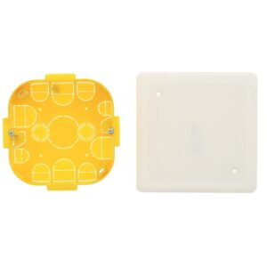 Boîte pour dérivation Batibox cloison sèche 115x115x40 mm couvercle 140x140 - Legrand - 361040