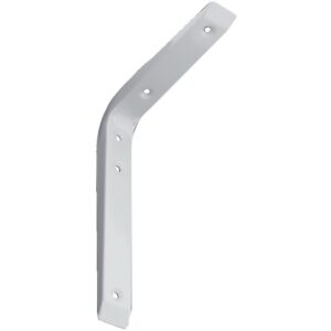Console d'étagère en tôle emboutie Chesnaie carrée 150 x 202 mm - LEGALLAIS - 500823