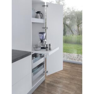 Coulisse sortie totale SHELF Smove pour tablette longueur 500 mm, charge 30 Kg - SALICE - 572657