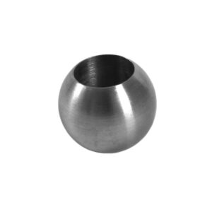 Bouton de finition d'ornement pour barre Ø 12 mm - Ø extérieur 20 mm - à coller - inox 304 - à l'unité - Design Production - 179153