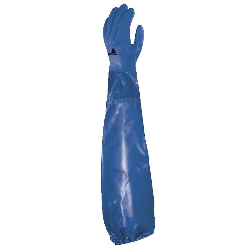 Gants protection produits chimiques à grande manchette PETROVE766 - Taille 8 - DELTA PLUS - 613089