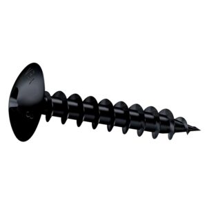 Vis de penture indémontable anti-vols avec une empreinte empêchant le dévissage acier zingué noir 6x30mm boîte de 200 p - STAFA - 113115