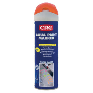 Peinture aérosol de marquage Aqua Paint - contenance 500 ml - orange fluo - CRC - 100087