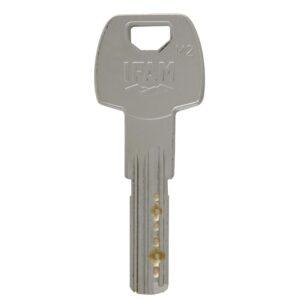 Cylindre de sûreté F6S+ débrayable protection anti arrachement par stator auto-cassant 30 X 30 5 clés réversibles - IFAM - 512562
