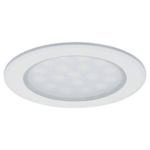 Kit 2 spots encastrés pour meubles LED 2x2,5W rond blanc - Paulmann - 658687