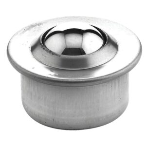 Bille de manutention inox Ø 15 mm à socle cylindrique inox Ø 31/24mm, à simple emboîtement charge maxi 38kg - GUITEL HERVIEU - 608504