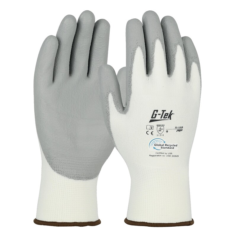 Gants 3RX 31-131R enduction PU Taille 8 - Sachet de 12 paires l 1 Sachet - G-TEK BY PIP - 147975