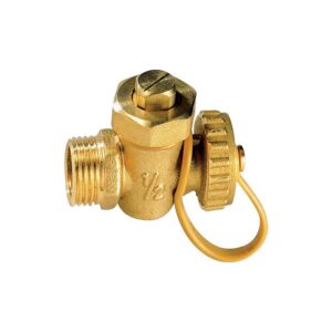 Robinet de vidange à boisseau mâle 15x21 - - 771149