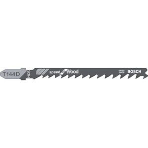 Lames de scies sauteuses T144D, carte de 5 - BOSCH - 106415