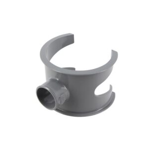 Selle PVC 90° pour tuyau 100 sortie 40 SL104 - NICOLL - 716130