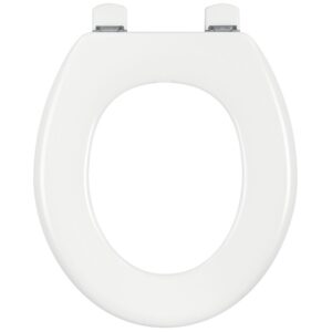 Abattant WC Tradition simple blanc à descente manuelle et revêtement anti-bactérien Silver Skin - OLFA - 622077