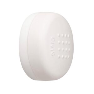 Butoir de béquille Julius base plastique blanche Ø40 mm hauteur 20 mm bouchon blanc - CIVIC - 601875