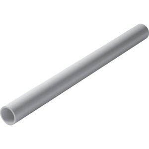 Tube PVC d'évacuation blanc longueur 2 ML - diamètre 40 mm - EU2HW - NICOLL - 744171