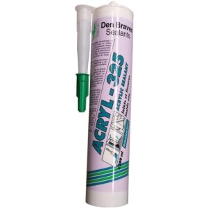 Mastic acrylique Acryl 325, coloris chêne, cartouche de 300 ml - DEN BRAVEN - 638604