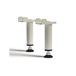 Jeu de pieds de soutien pour radiateurs Noirot blanc - Intuis - 332089