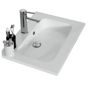 Plan 1 vasque résine 610x460 mm - NEOVA - 507774