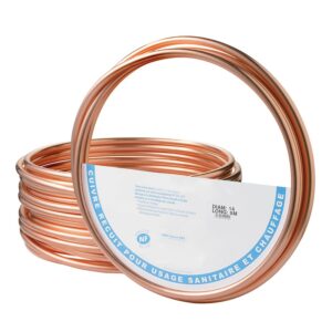 Tube cuivre recuit SCUDO® anti-corrosion NF Ø 12x14 - couronne de 10 mètres - - 718048