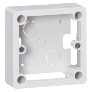 Cadre saillie 1 poste pour socle et sortie de câbles 100x100x36 mm - Legrand - 361845