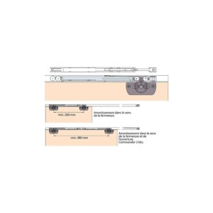 Kit de 2 amortisseurs Soft Close pour Clipo 16 - HAWA - 664272