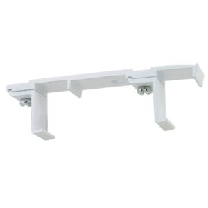 Supports de plafond Duralac - double - en aluminium - finition blanc - Boulet - 108334
