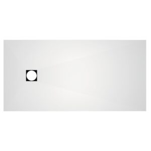 Revêtement prêt à poser Fundo Top pour receveur Primo 1800 x 900 mm excentré coloris blanc - Wedi - 578698