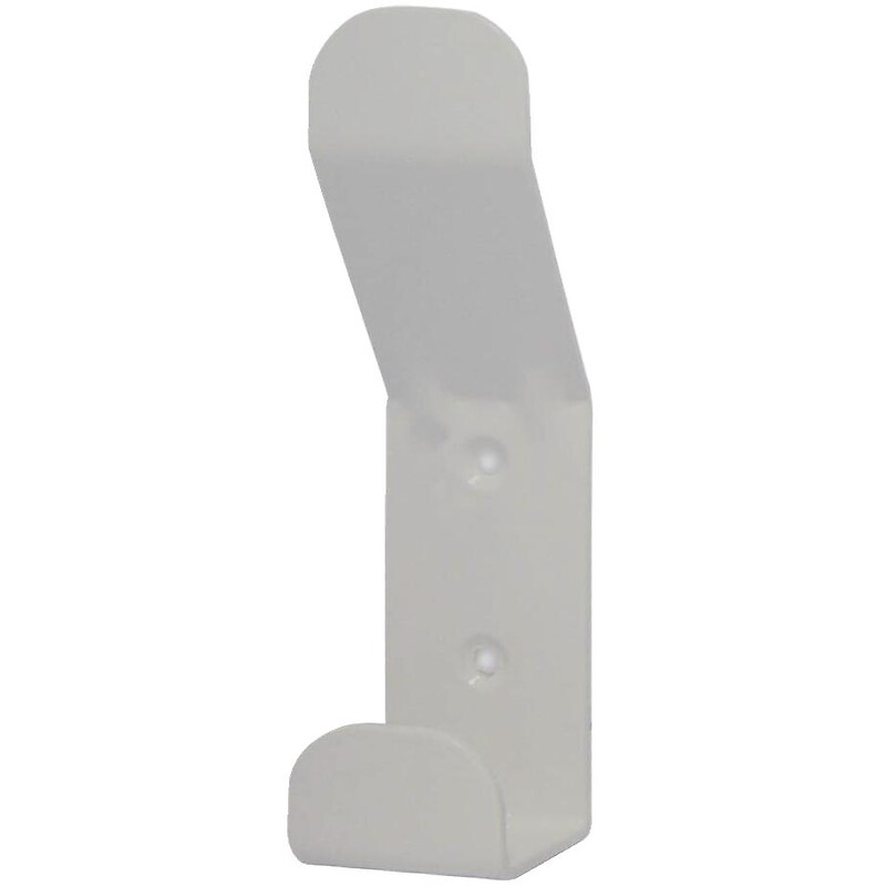 Patère double tête acier laqué finition rouge RAL 3020 - LEGALLAIS - 382089 – Image 2