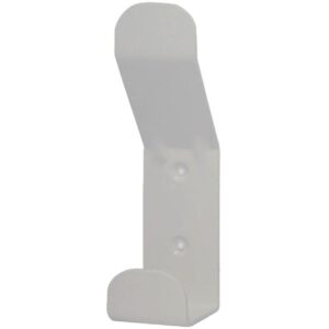 Patère double tête Type Penfret en acier finition laqué gris RAL 7047 - LEGALLAIS - 532295