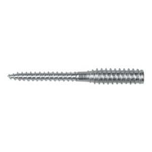Vis de pose de menuiseries PVC sur dormant bois, 6x80 mm, filet de 33 mm, boîte de 100 pièces - ING - 564992