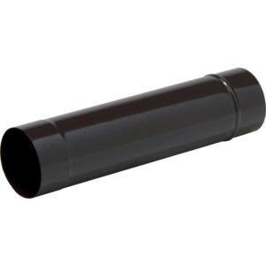 Tuyau rigide émail noir mat 660 mm 125 - TEN - 778373