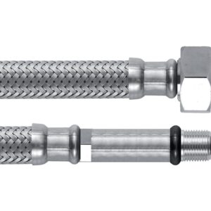 Flexible inox alimentation robinetterie femelle 12x17 moyen - LEGALLAIS - 723097
