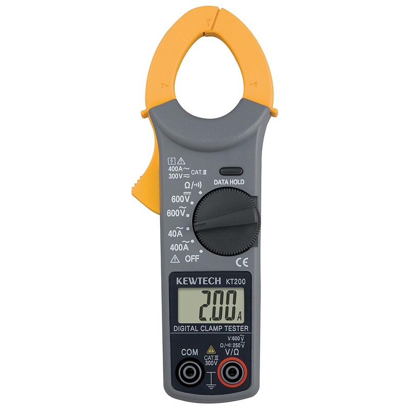 Pince multimètre ampèremétrique CA - KT200 - Turbo Tronic - 605963