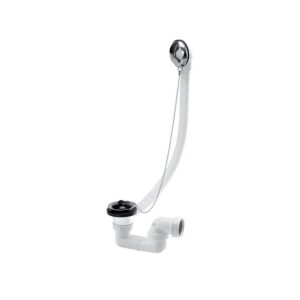 Vidage de baignoire à chaînette chromé B202 - NICOLL - 723039