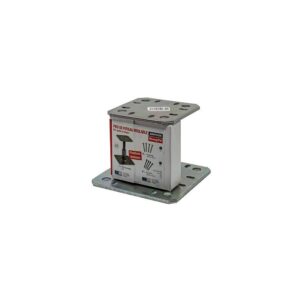 Kit pied de poteau réglable en charge KIT FIX PPRC, hauteur 100/150 mm - SIMPSON - 519037