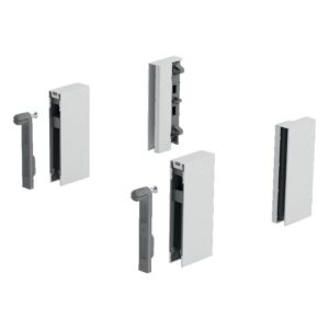 Adaptateur pour kit DesignSide pour hauteur de paroi arrière 186 mm coloris blanc - HETTICH - 425846