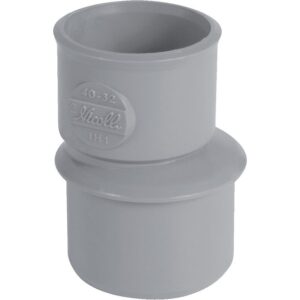 Réduction PVC excentrée M/F 100/80 IT2 - NICOLL - 716173