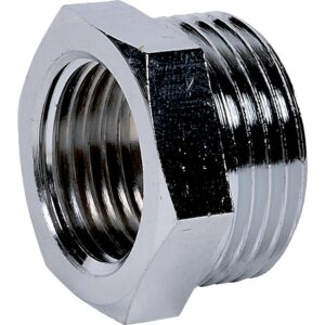 Mamelon laiton réduit femelle chromé M20x27 F15x21 - - 712257