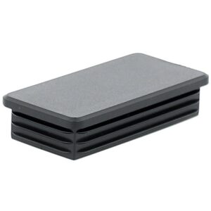 EMBOUT INTERIEUR NOIR PERGA RECTANGULAIRE 60X30 mm - PERGA - 485269
