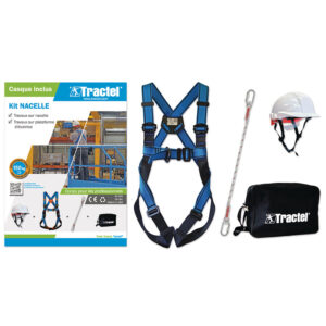 Kit antichute complet avec casque pour opérateur de nacelle - TRACTEL - 284419