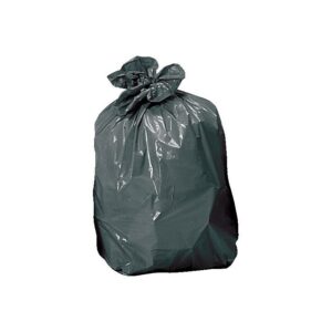 Sacs poubelles noirs à soufflets 30 litres 500x630 mm épaisseur 25µ rouleau de 20 sacs - - 134353