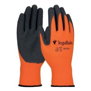 Gants manutention BANNEC latex crêpé sachet 12 paires taille 8 - LEGALLAIS - 697971