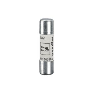 Cartouche industrielle cylindrique GG 10x38 mm sans voyant 4A - Legrand - 359024