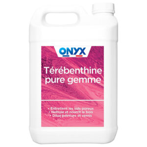Essence de térébenthine pure bidon de 5 litres - Onyx - 170786