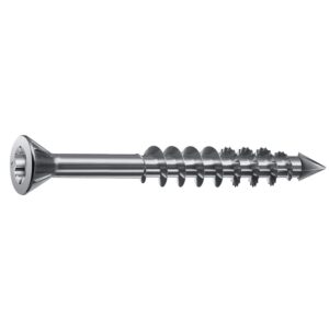 Vis à tête fraisée pour MDF anti-fendage empreinte Torx T20 revêtement Wirox 4x60mm boîte de 100 pièces - SPAX - 643582