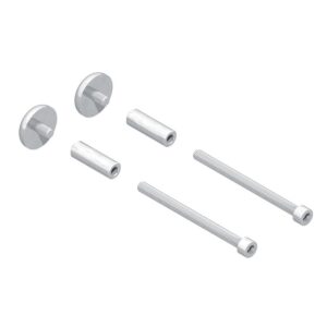 Fixation traversante pour poignée Diva XX et XXI inox une poignée en montage simple - LA CROISÉE DS - 384133