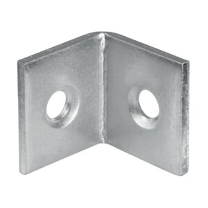 Équerre simple 20X20X20 acier zingué B50 - LUDMANN - 645016