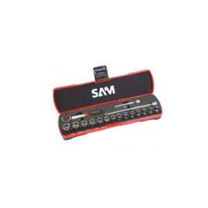 COFFRET DE DOUILLES TOUT PROFIL CARRE 1/4'' - SAM outillage - 128088