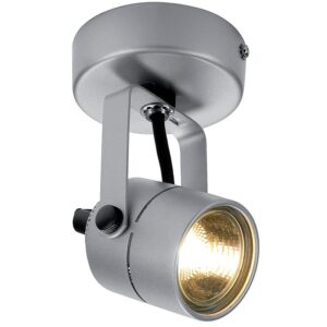 Applique intérieure orientable Spot 79 230V gris argent GU10 max. 50W - SLV - 539743