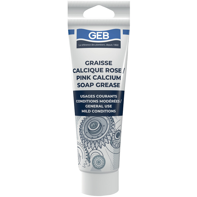 Graisse rose multifonctions tube de 125 ml - GEB - 349735